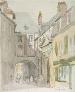Place Barthelme, Paris, c.1829 - David Cox
